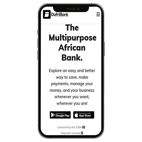 Dafri Bank Screenshot