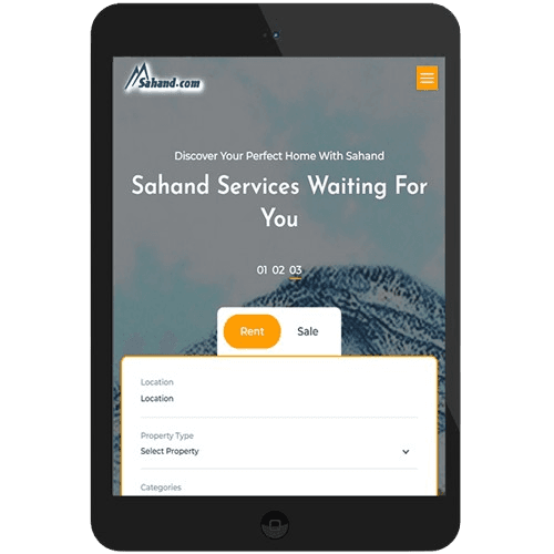 Sahand – Multi-language Property Platform Screenshot